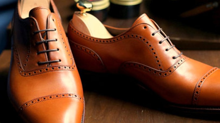 लेदर शूज 
