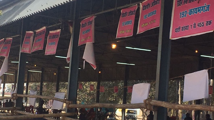 चुनाव आयोग का कट्रोल रूम बनी आलू मंडी