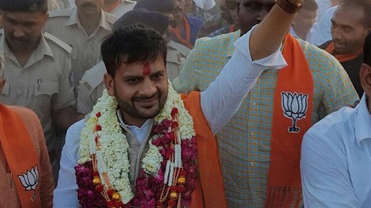 रुत्वीज पटेल ने मेहसाणा में की रैली 