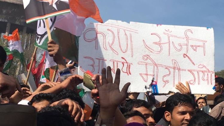 मेरठ में सपा-कांग्रेस की संयुक्त रैली