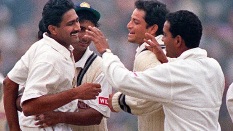 कुंबले ने किया था कारनामा..