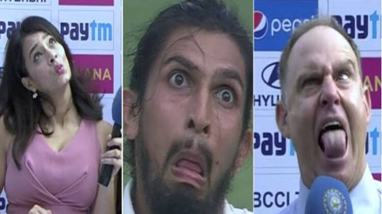 क्रिकेट कमंटेटरों के बीच ईशांत जैसी शक्ल बनाने को लेकर मुकाबला शुरू हो गया