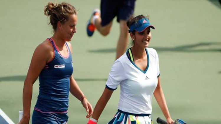 सानिया मिर्जा और बारबरा स्ट्राइकोवा 