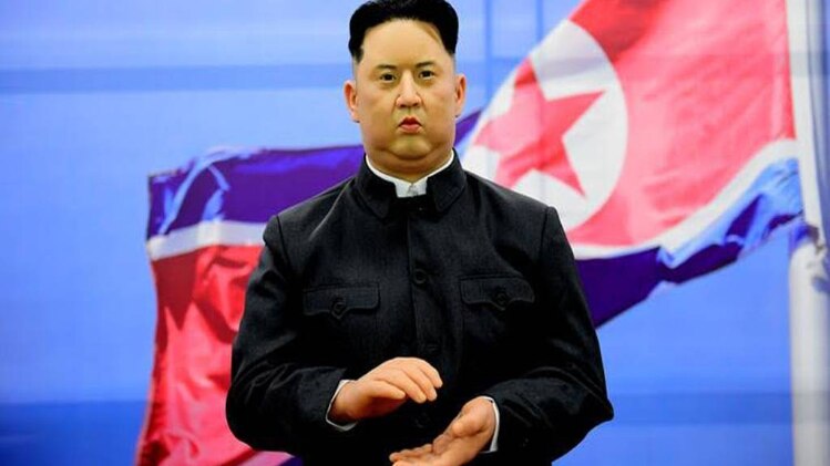 उत्तर कोरियाई तानाशाह किम जोंग उन का मोम का पुतला (प्रतीकात्मक)