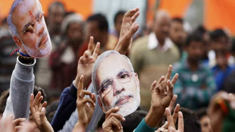 मोदी मैजिक के सहारे बीजेपी