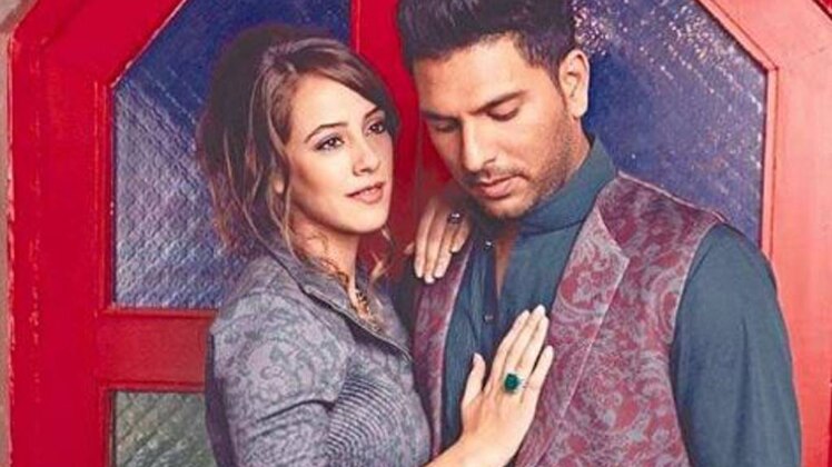 युवराज सिंह और हेजल 