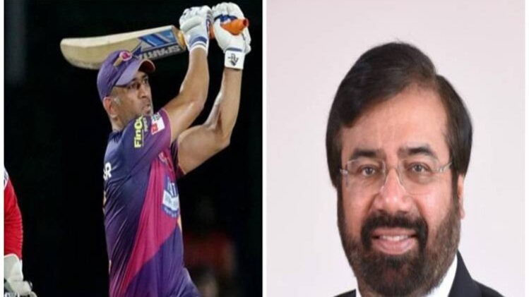 महेन्द्र सिंह धोनी और हर्ष गोयनका