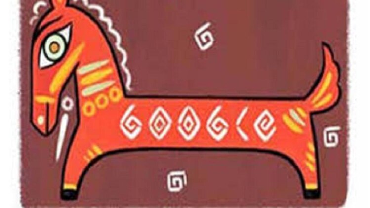 महान चित्रकार जामिनी रॉय कलाकृति