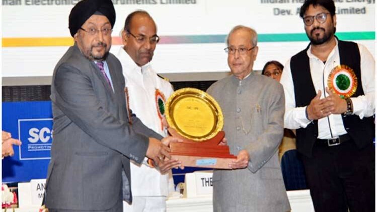 इरेडा सीएमडी स्कोप अवॉर्ड से सम्मानित