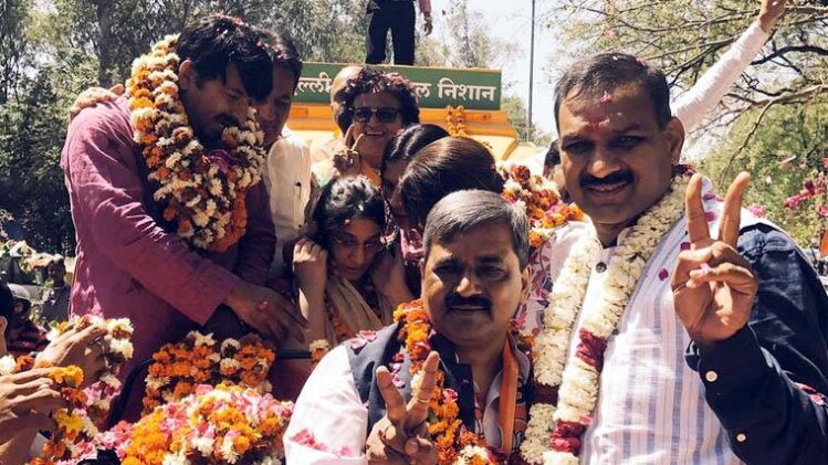 दिल्ली में बीजेपी की विकास यात्रा 