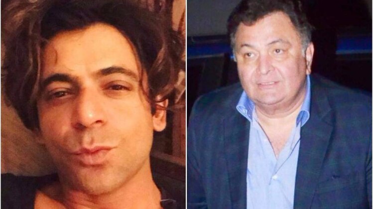 सुनील ग्रोवर और ऋषि कपूर