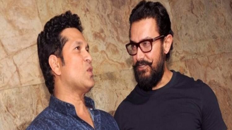 सचिन तेंदुलकर और आमिर खान 