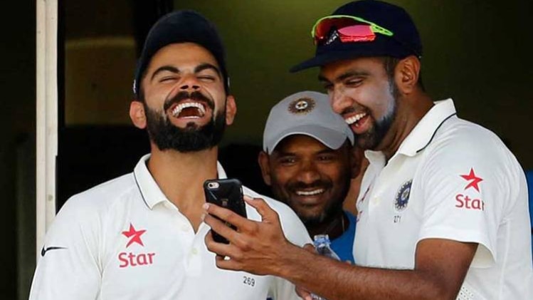 विराट कोहली और रविचंद्रन अश्विन 