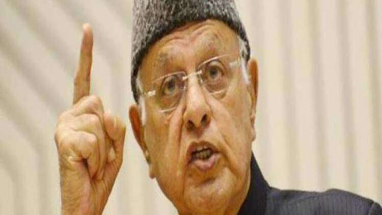 नेशनल कांफ्रेस नेता फारूक अब्दुल्ला 