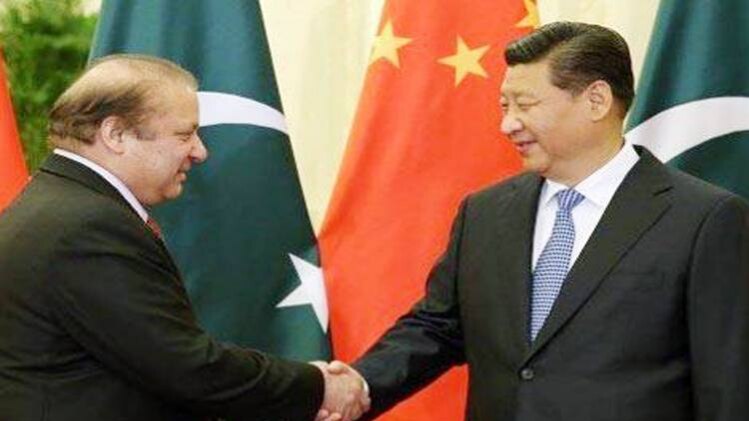 पाकिस्तानी पीएम नवाज शरीफ और चीनी राष्ट्रपति शी जिनपिंग