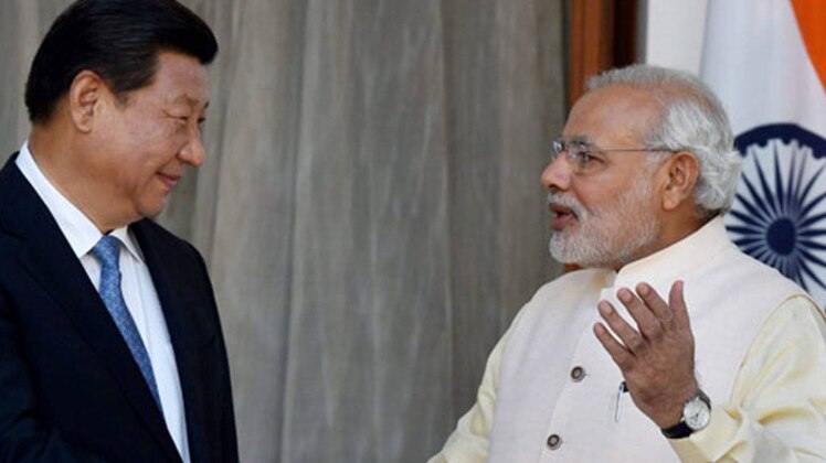 शी जिनपिंग के साथ PM मोदी 