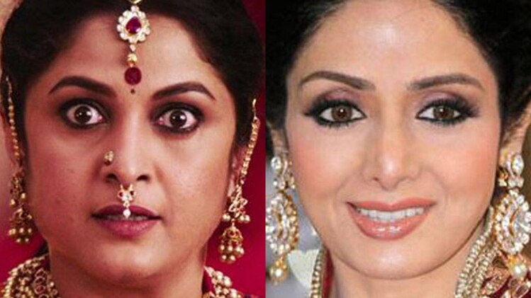 राम्या कृष्णनन और श्रीदेवी 