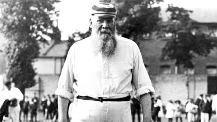  WG Grace first cricketer to make century