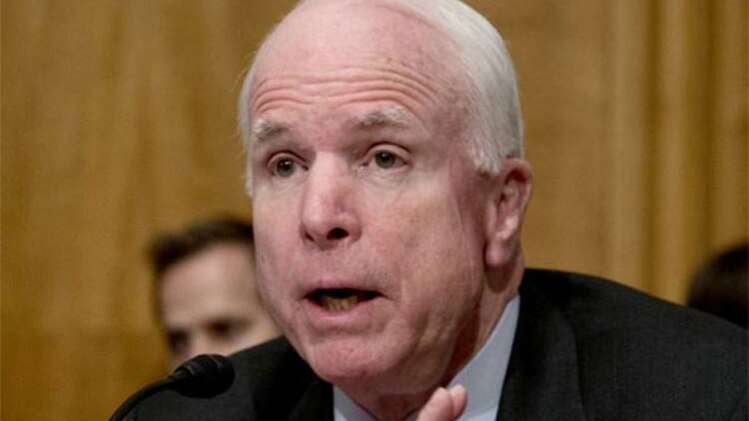 रिपब्लिकन पार्टी के प्रमुख नेता जॉन मैक्केन