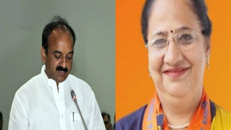 ईस्ट दिल्ली की मेयर नीमा भगत और डिप्टी मेयर विपिन बिहारी सिंह 