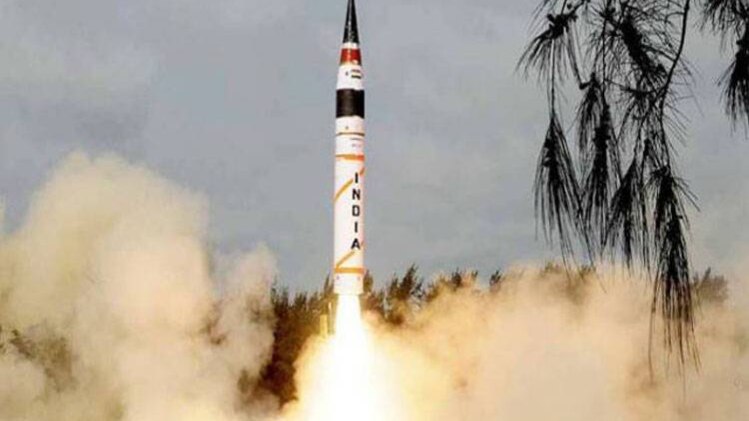 अग्नि 2 का परीक्षण