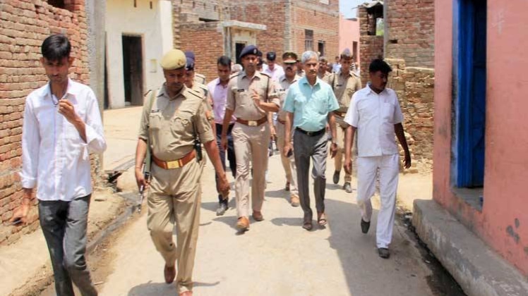 सहारनपुर का शब्बीरपुर गांव पिछले एक महीने से तनावग्रस्त है (प्रतीकात्मक)