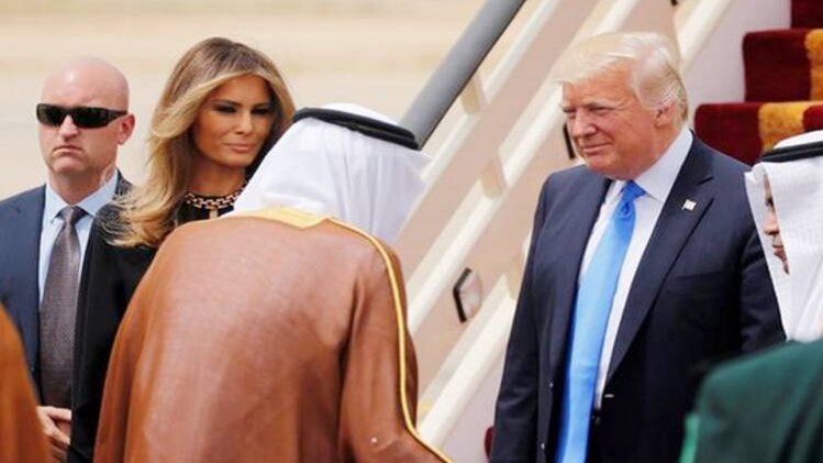 सऊदी अरब पहुंचे अमेरिकी राष्ट्रपति डोनाल्ड ट्रंप