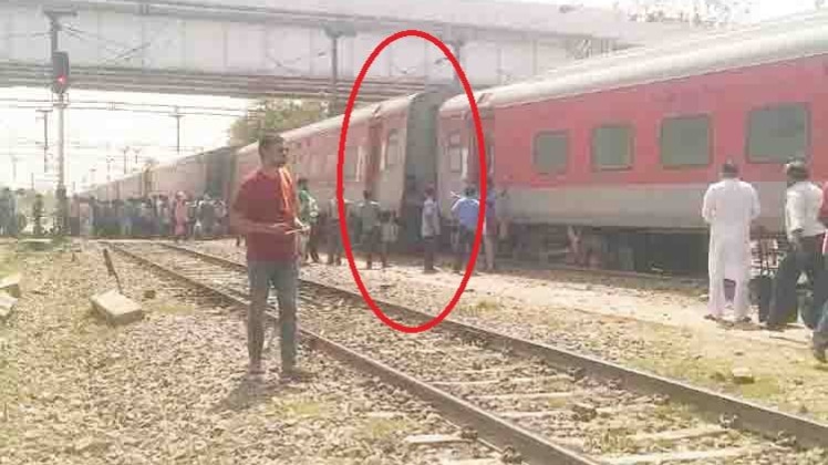 धीमी गति की वजह से टला बड़ा हादसा 