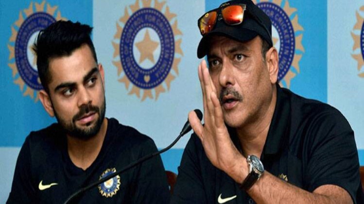 विराट कोहली और रवि शास्त्री