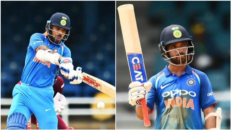 हिट रही धवन-रहाणे की जोड़ी