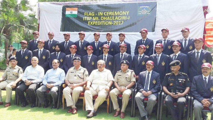 मांउट धौलागिरी को फतह करने वाले आईटीबीपी के जवान