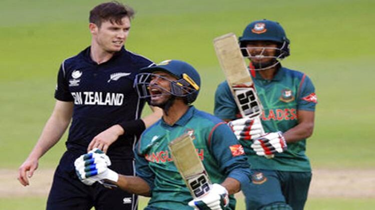 बांग्लादेशी महमूदुल्लाह का जश्न 