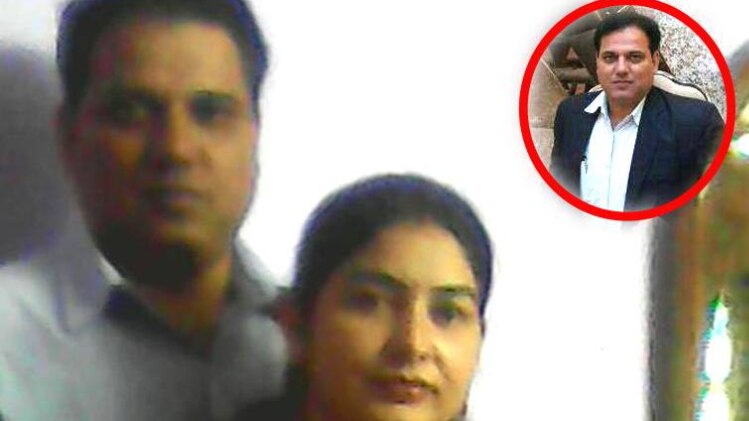 पुलिस ने आरोपी पति को गिरफ्तार करने के लिए टीम बनाई है