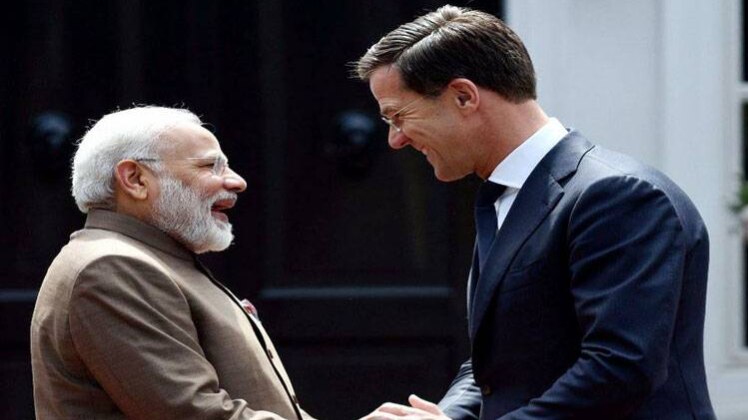 पीएम मोदी और डच पीएम मार्क रूट की मुलाकात