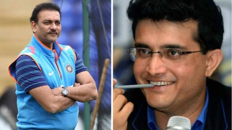 सौरव गांगुली, रवि शास्त्री 