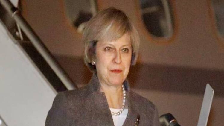 ब्रिटेन की प्रधानमंत्री थेरेसा मे