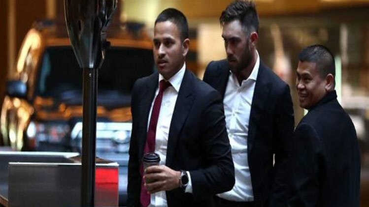 उस्मान ख्वाजा और ग्लेन मैक्सवेल 