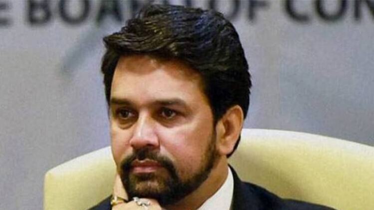 बीसीसीआई के पूर्व अध्यक्ष और बीजेपी के लोकसभा सांसद अनुराग ठाकुर