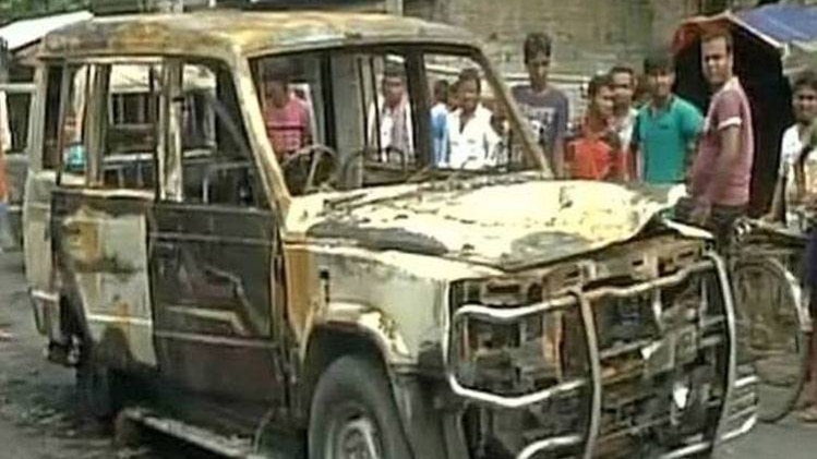 बसीरहाट पहुंचने से पहले ही रोका गया  बीजेपी डेलिगेशन 