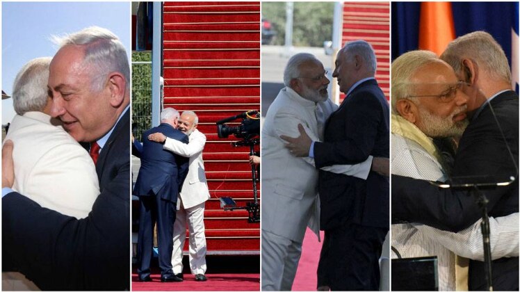 मोदी-नेतन्याहू में खूब दिखी यारी