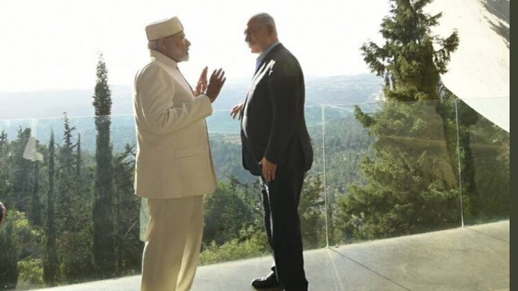 पीएम मोदी और इजराइली पीएम नेतन्याहू