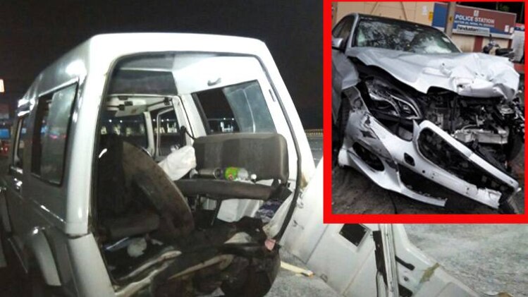 हादसे में एसीपी, एएसआई और कॉन्स्टेबल घायल 