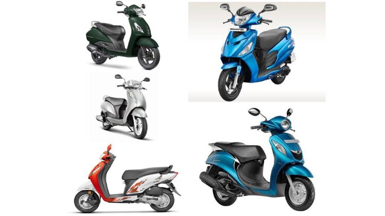 टॉप 5 स्कूटर्स 