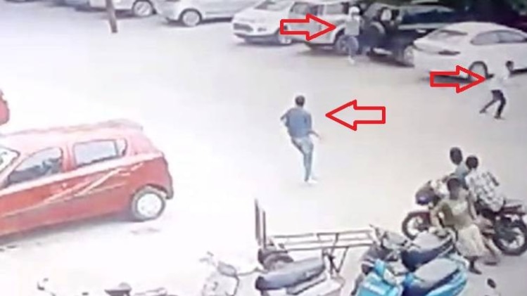 कत्ल की यह घटना CCTV में कैद हो गई