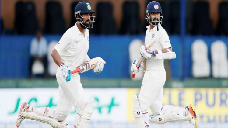 चेतश्वर पुजारा और अजिंक्य रहाणे 