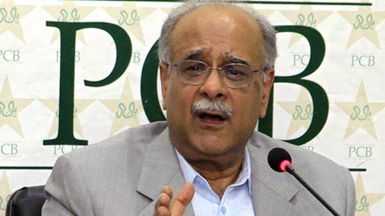 पीसीबी अध्यक्ष नजम सेठी 