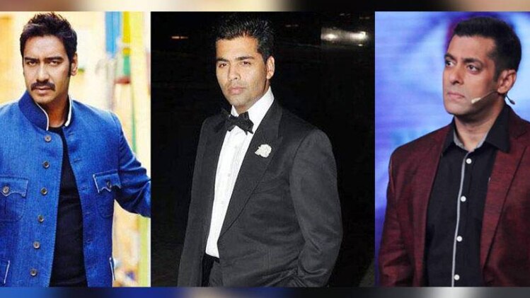 Karan Johar, Karan Johar and Salman Khan 