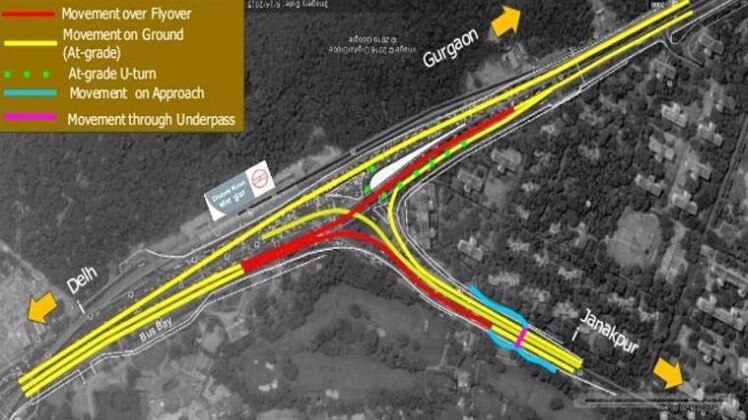 धौलाकुआं से लेकर एयरपोर्ट के बीच 3 रेड लाइट के कारण यहां हमेशा जाम की स्थिति रहती है. 