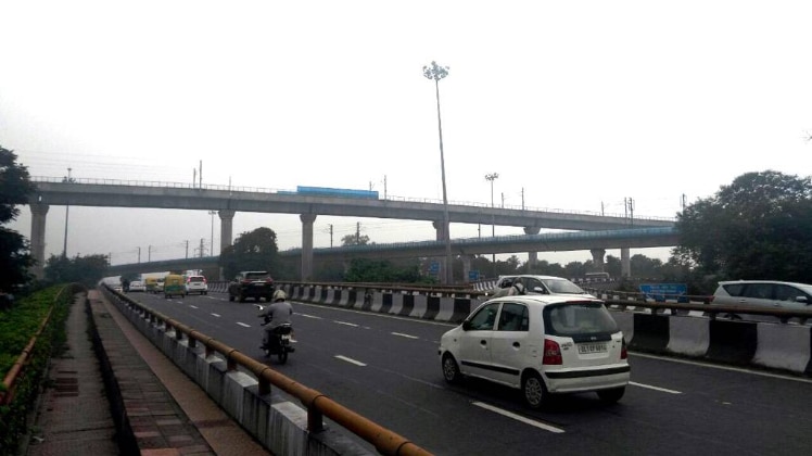 पिंक मेट्रो लाइन धौलाकुआं 