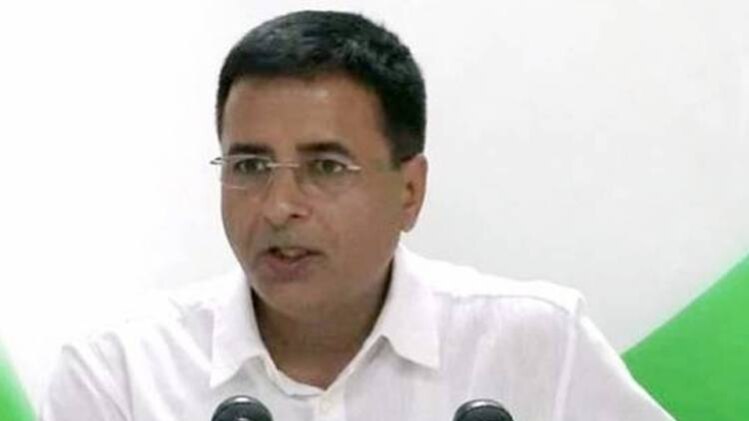 कांग्रेस प्रवक्ता रणदीप सुरजेवाला